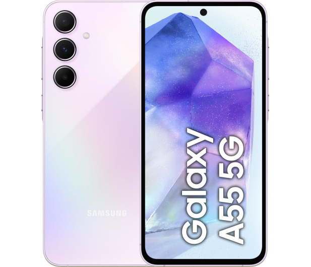 Samsung Galaxy A55 5G 8/128GB 120Hz 25W Fioletowy - 1226578 - zdjęcie